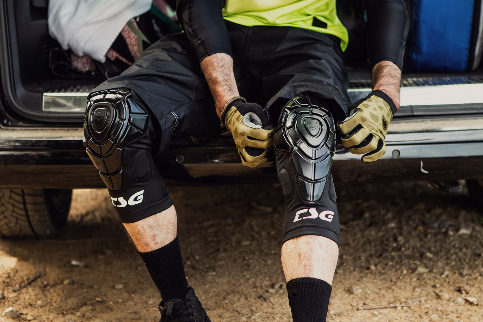 TSG Spring '25 Bike Protection — MTB action