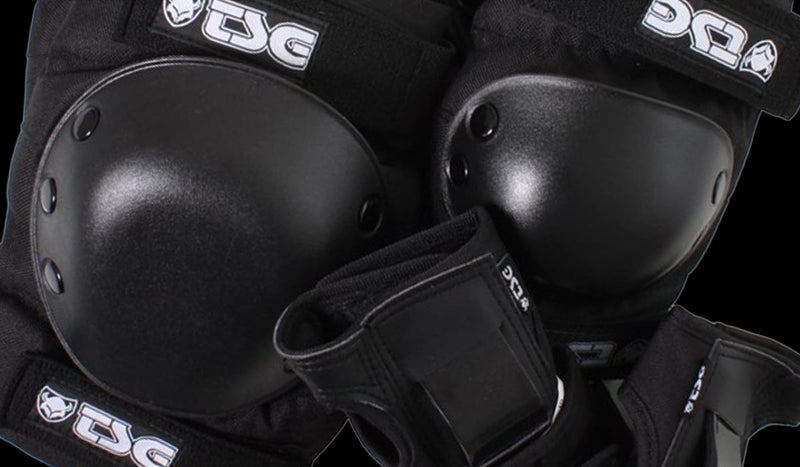 TSG Skate Basic Set — knee, elbow and wrist guard combo